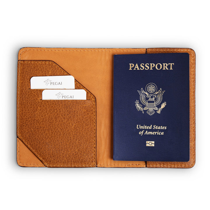 Diplomat | Passport Wallet | Cinnamon