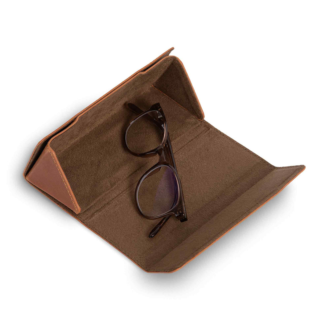 Leather Eyeglasses Case | Whiskey | Elm