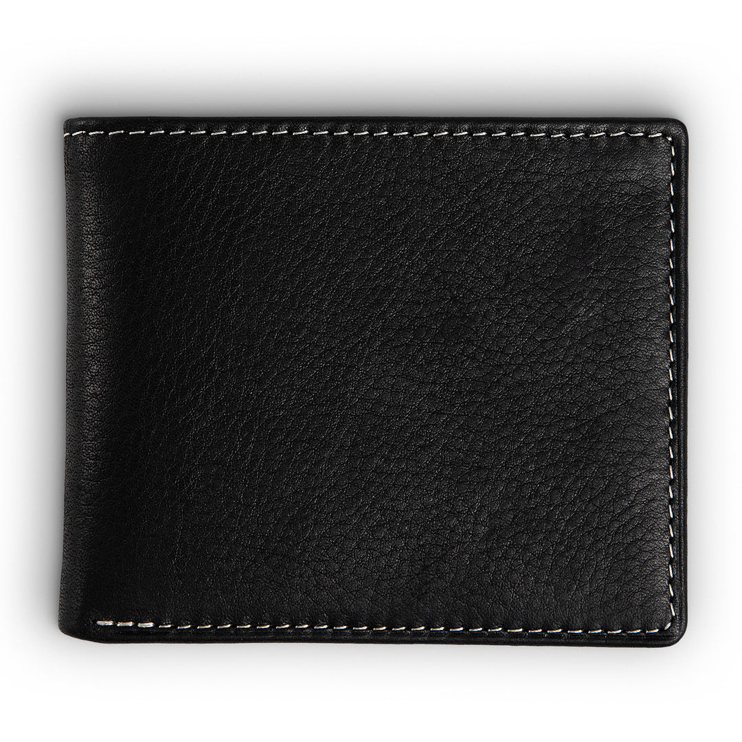 Leather Designer Wallet | Dymnos Black | Edward