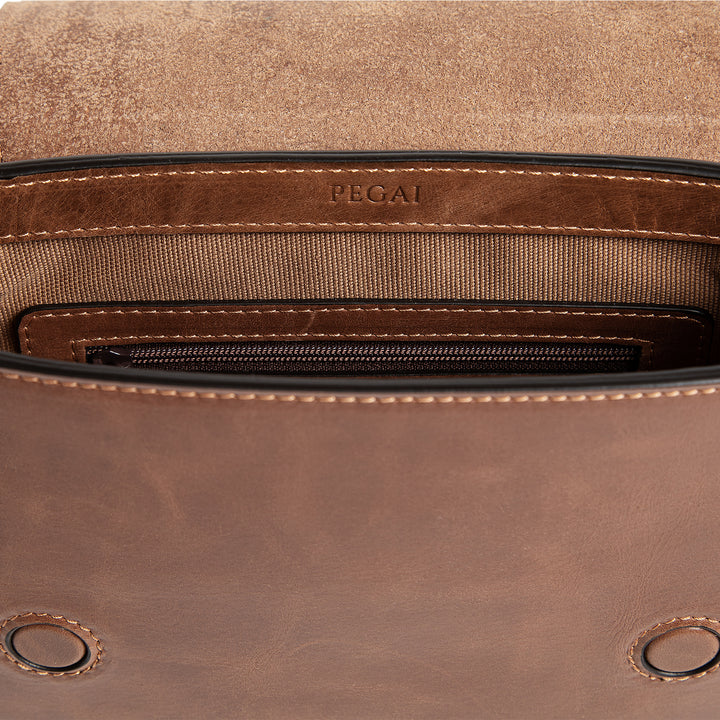 Hampton | Crossbody Bag | Tobacco w/ Antique Hardware