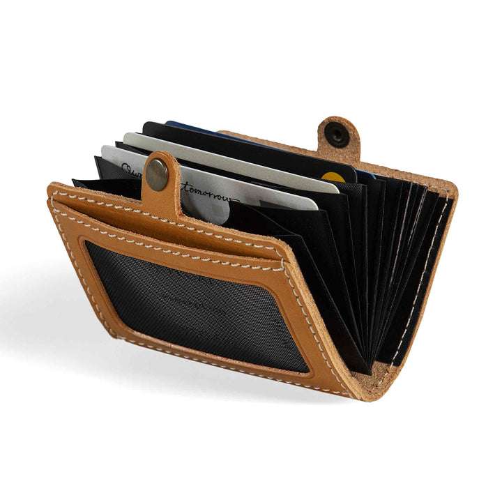 Acorn | Card Holder | Mustard