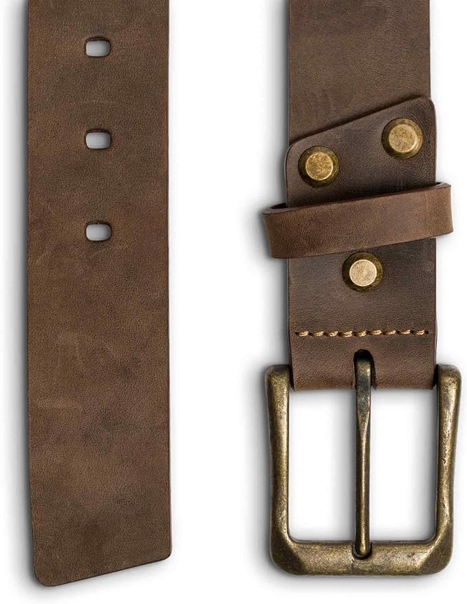 Dolton | Leather Belt | Chestnut