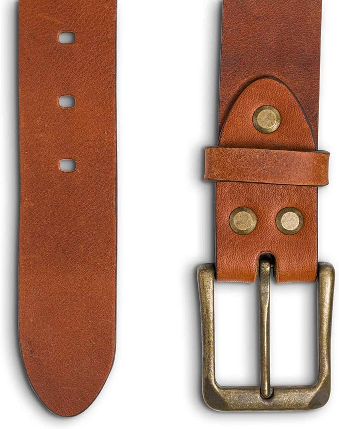 Irving | Leather Belt | Rust