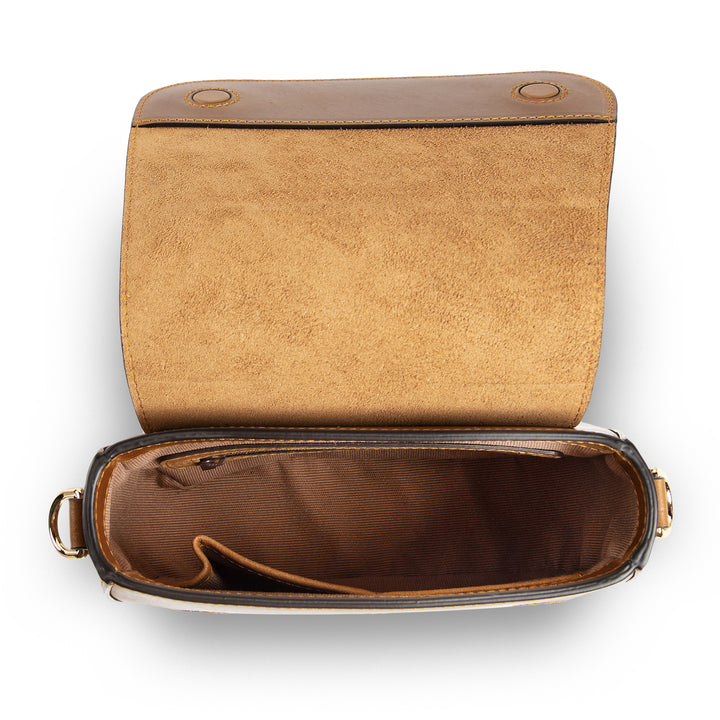Hampton | Crossbody Bag | Mustard w/ Gold Hardware