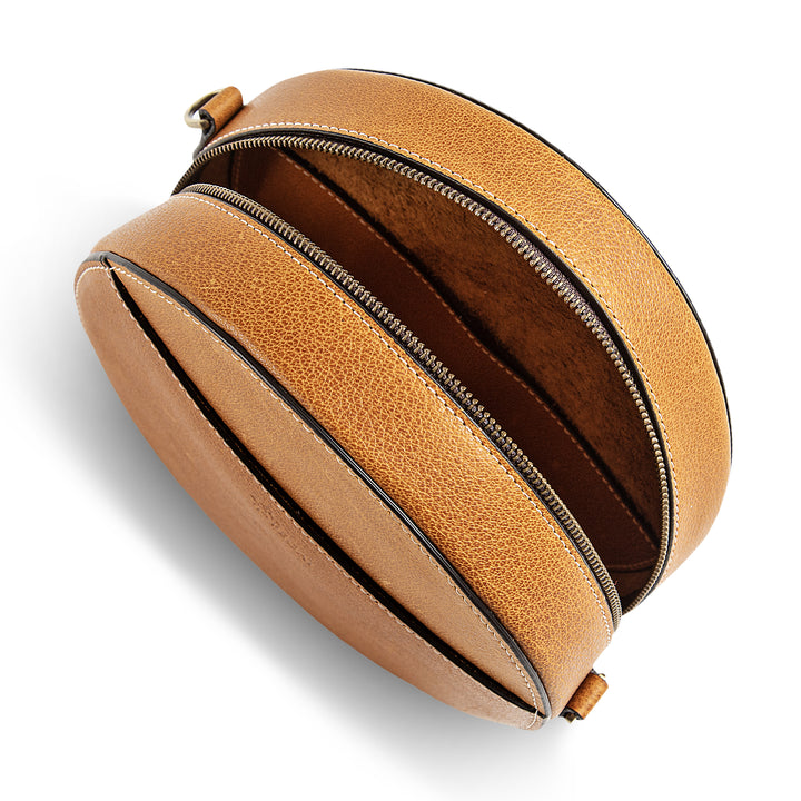 Roundy Circle | Crossbody Bag | Cinnamon w/ Antique Hardware