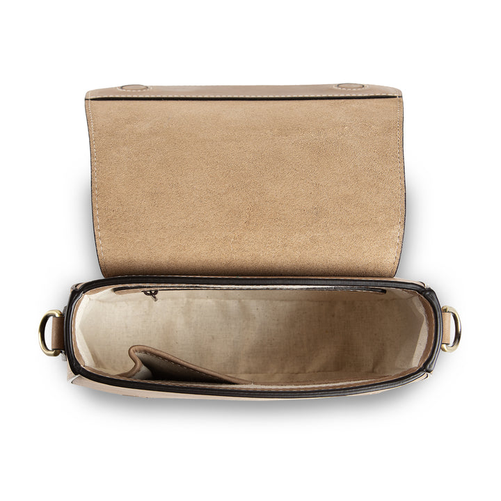 Hampton | Crossbody Bag | Tan w/ Antique Hardware