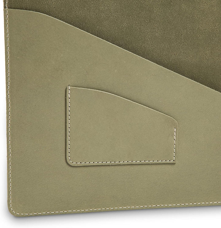 Marshall | Leather Padfolio | Aqua