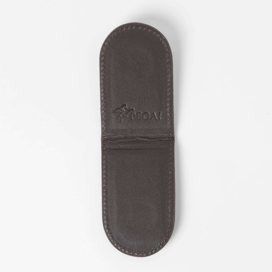 Bivitta | Python Leather Money Clip | Dune