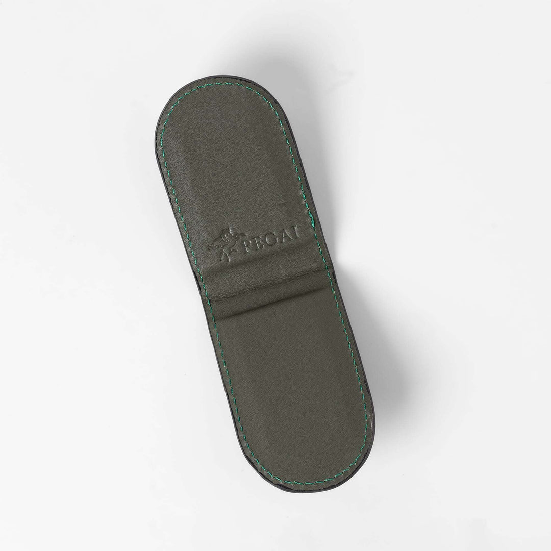 Bivitta | Python Leather Money Clip | Jungle