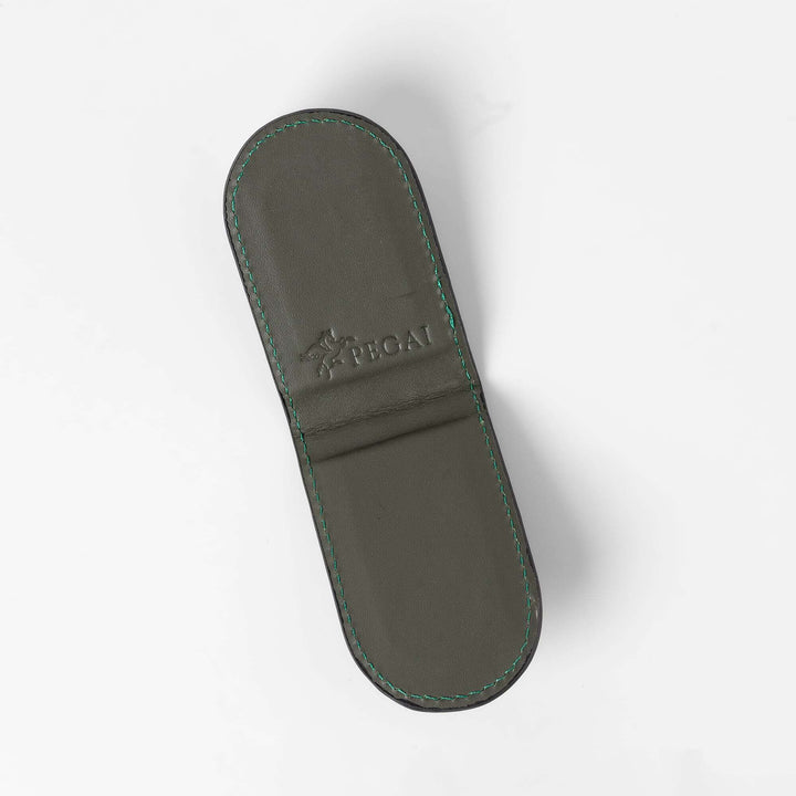 Bivitta | Python Leather Money Clip | Jungle