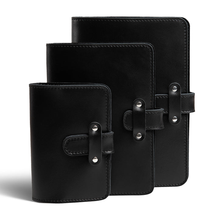 DuPage | Leather Journal | Black