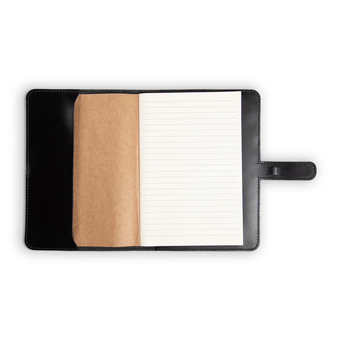DuPage | Leather Journal | Black