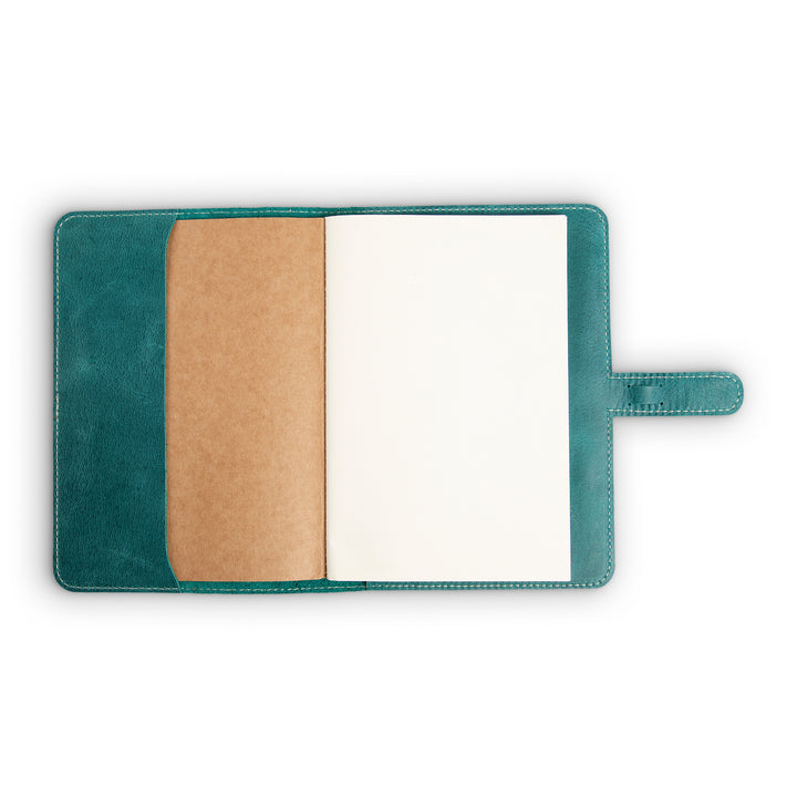 DuPage | Leather Journal | Turquoise