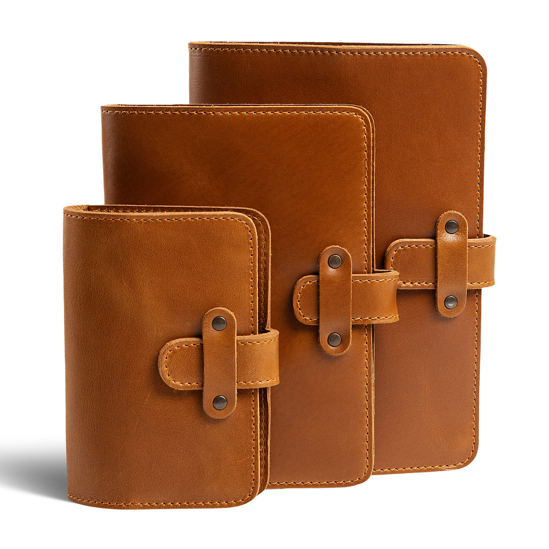DuPage | Leather Journal | Cinnamon