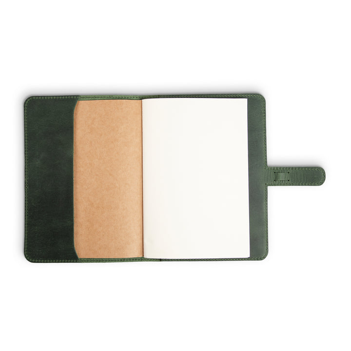 DuPage | Leather Journal | Green