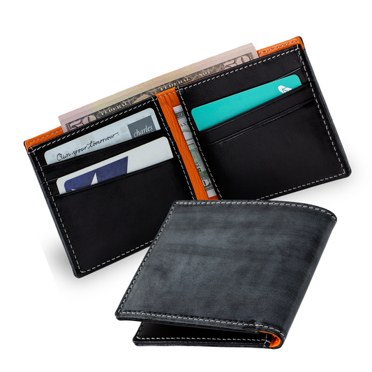 Malcolm Bill Fold Wallet | Phantom Black