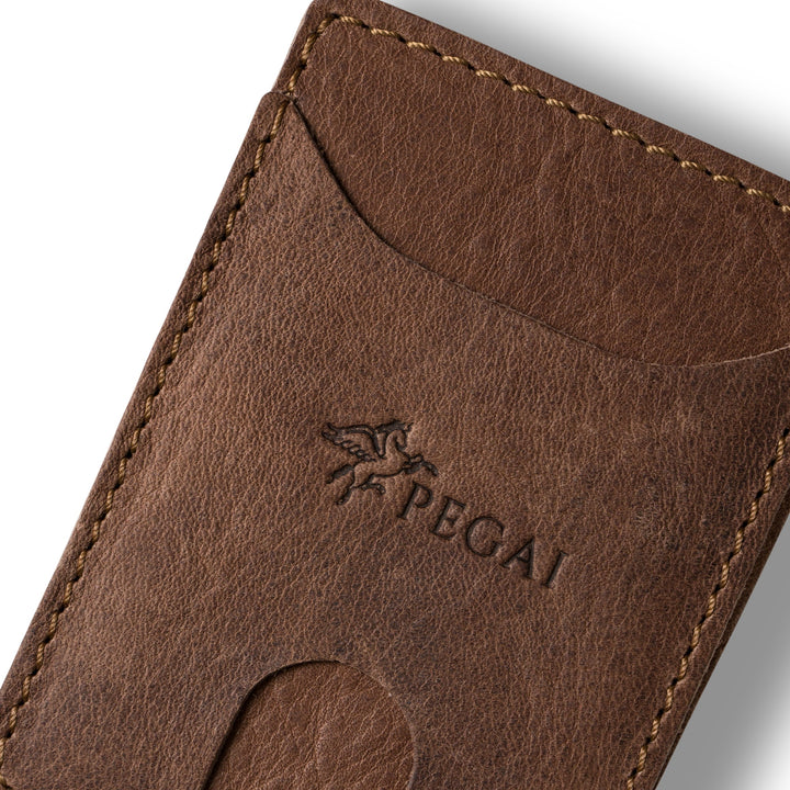 Leather Moneyclip Wallet  | Mocha | Max