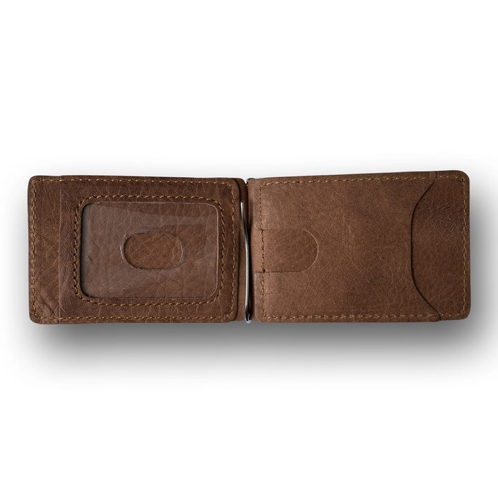Leather Moneyclip Wallet  | Mocha | Max