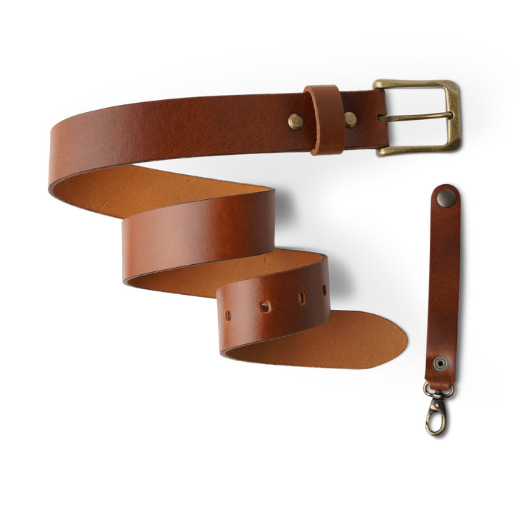 McKinney | Leather Belt | Cognac