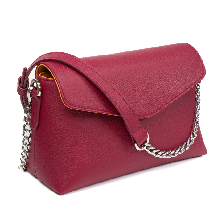Helen | Pebbled Calf | Burgundy