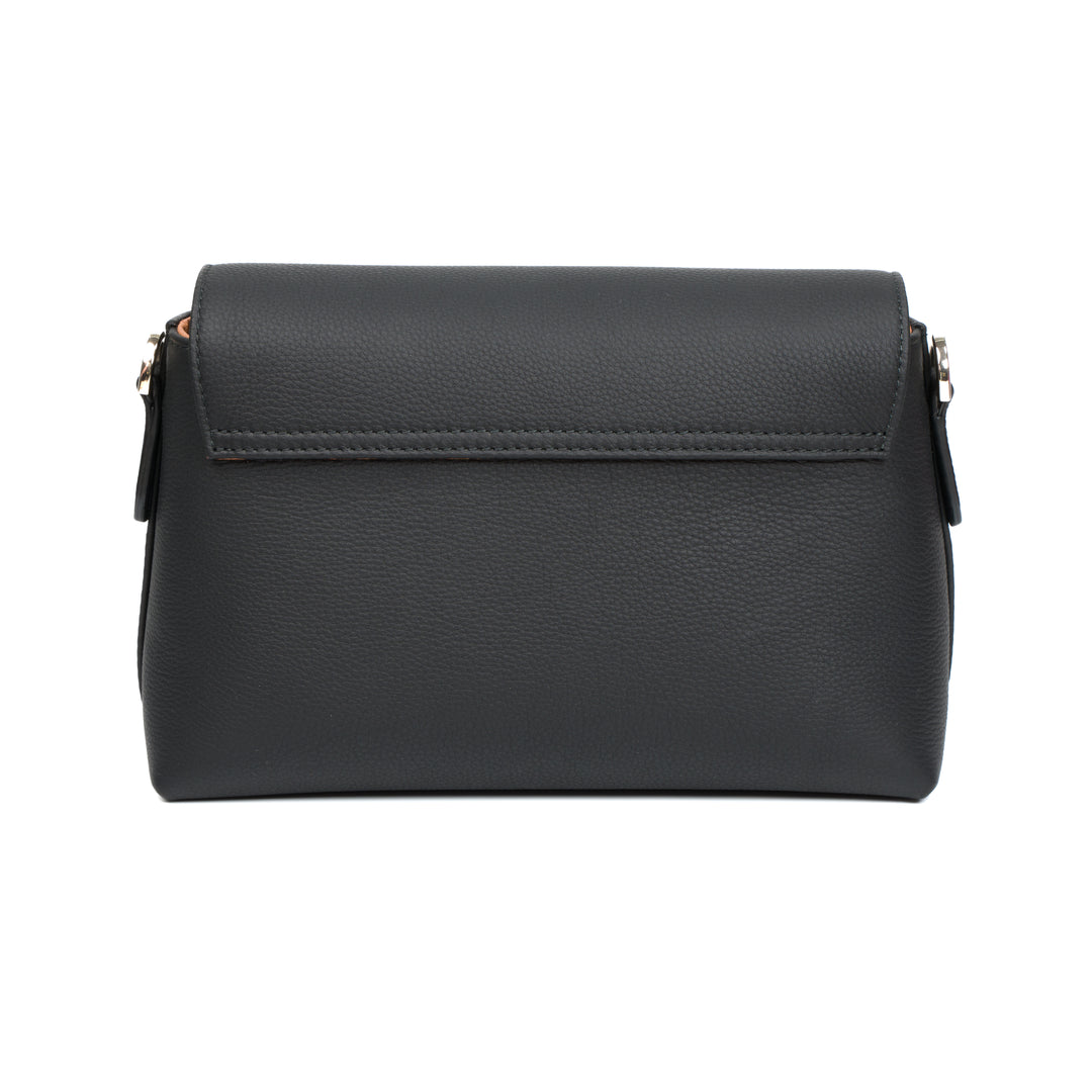 Helen | Pebbled Calf | Black