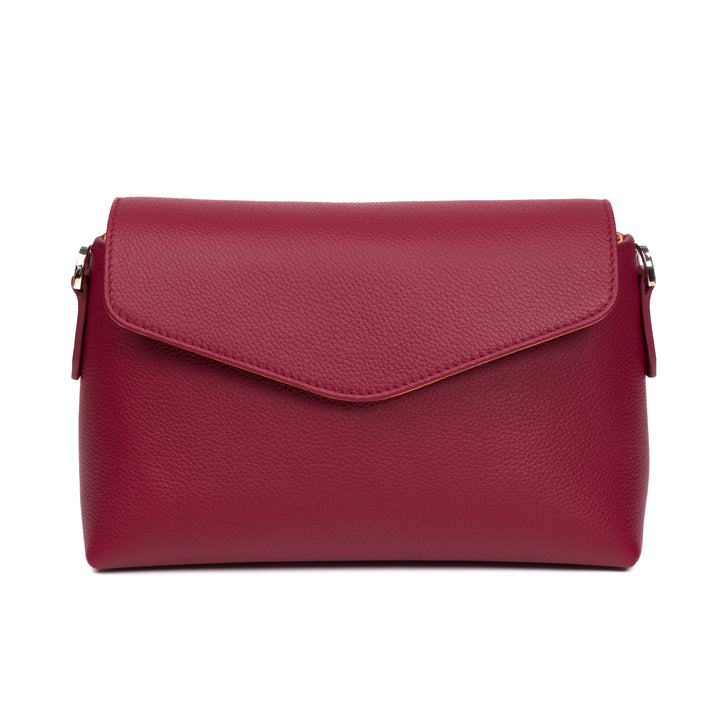 Helen | Pebbled Calf | Burgundy