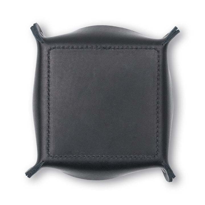 Leather Catchall Tray | Black | Lane