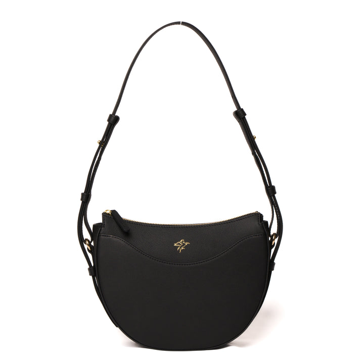 Luna | Moon Shoulder Bag | Smart Black