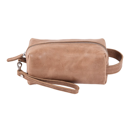 Lee | Dopp Kit | Tan