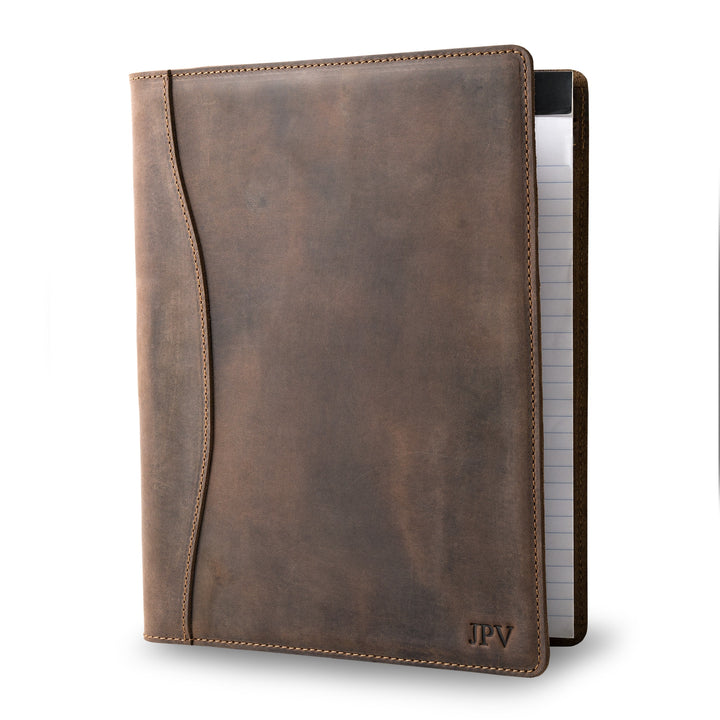 Marshall | Leather Padfolio | Chestnut