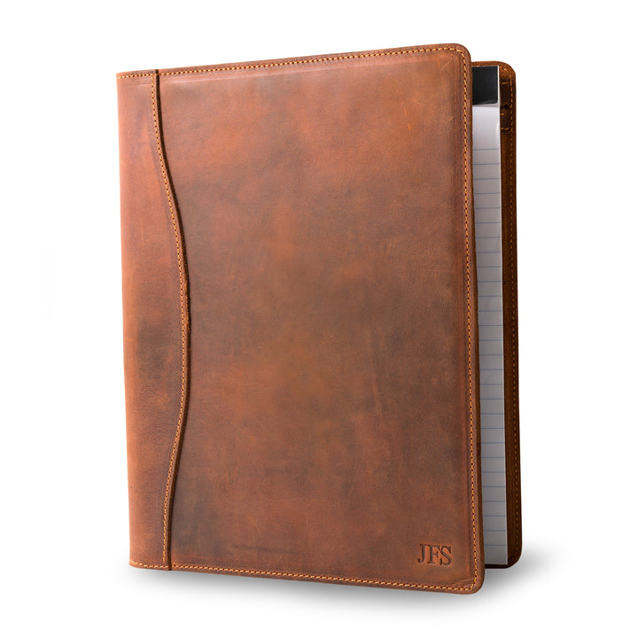 Marshall | Leather Padfolio | Mahogany