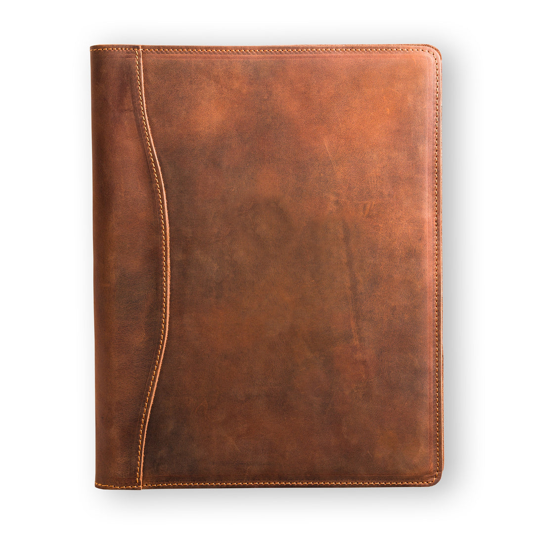 Marshall | Leather Padfolio | Mahogany