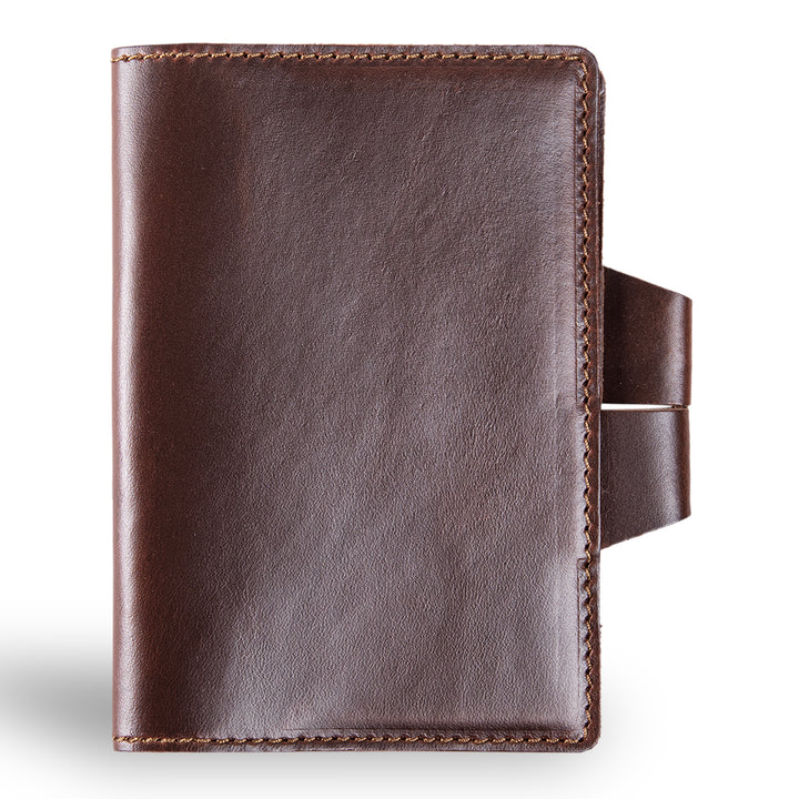 Mood | Leather Notebook Cover | Mocha Brown