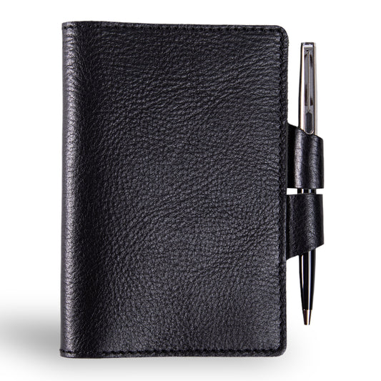 Mood | Leather Notebook Cover | Black