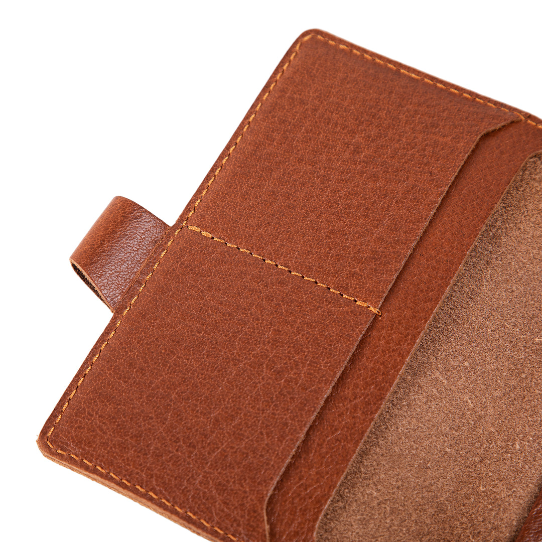 Mood | Leather Notebook Cover | Phokoin Brown