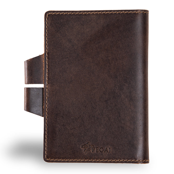 Mood | Leather Notebook Cover | Dark Brown