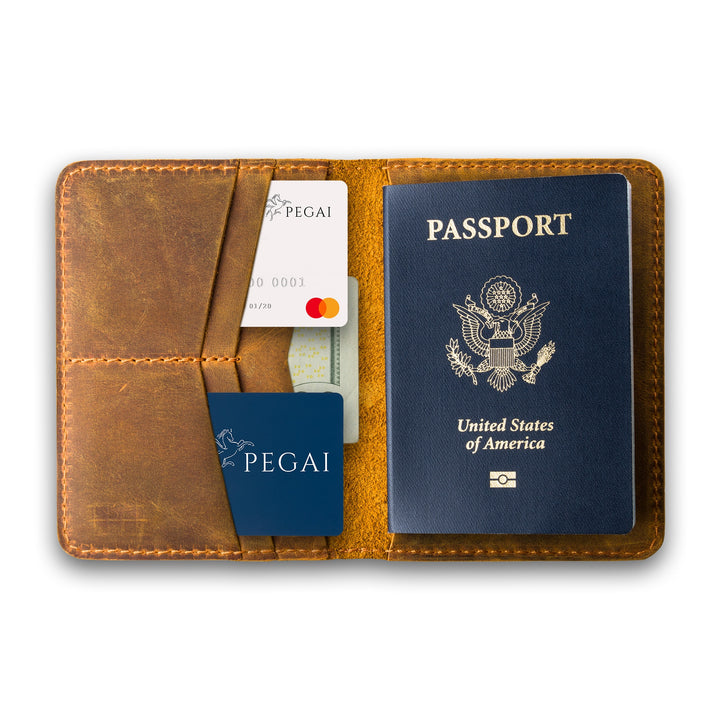 Pike | Passport Wallet | Cinnamon