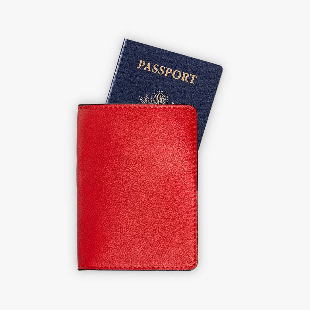 Diplomat | Passport Wallet | Red