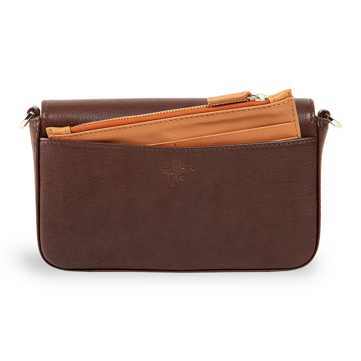 Viola | Clutch Crossbody Bag w/ Slim Wallet | Myra Brown