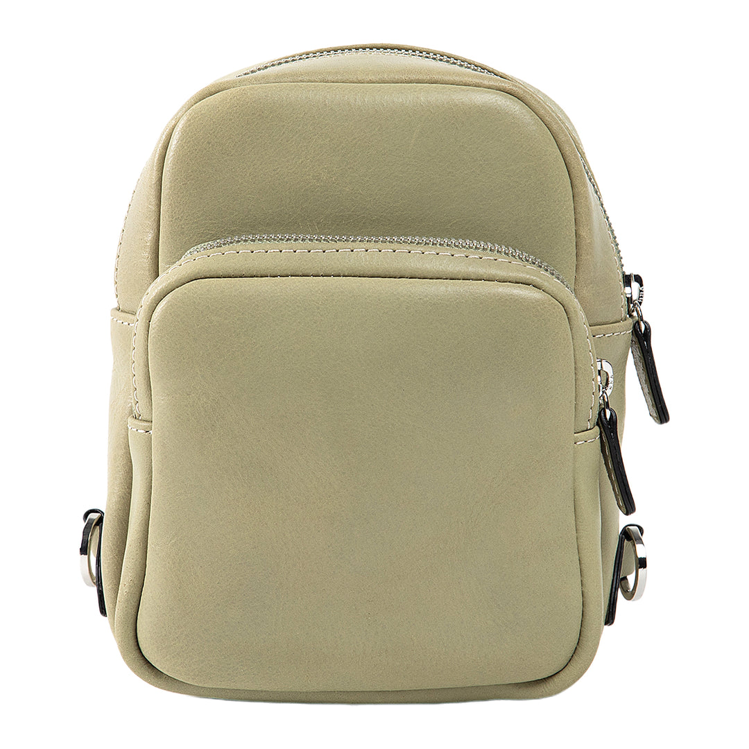 Kiara Convertible Strap Mini Backpack Crossbody Bag Aqua