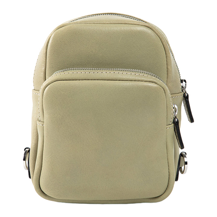 Kiara | Convertible Strap Mini Backpack & Crossbody Bag | Aqua