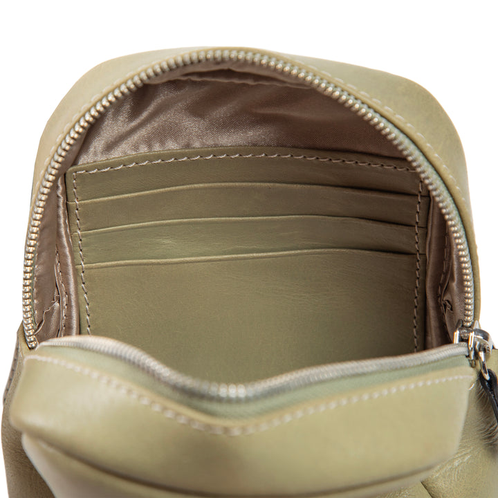 Kiara | Convertible Strap Mini Backpack & Crossbody Bag | Aqua
