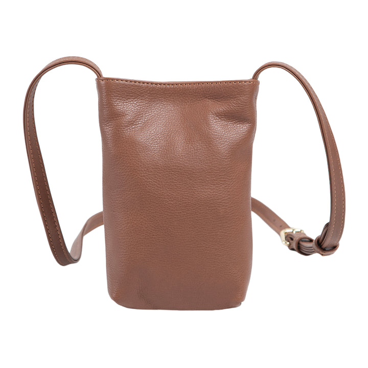 Nest | Crossbody Cell Phone Wallet Purse | Brown