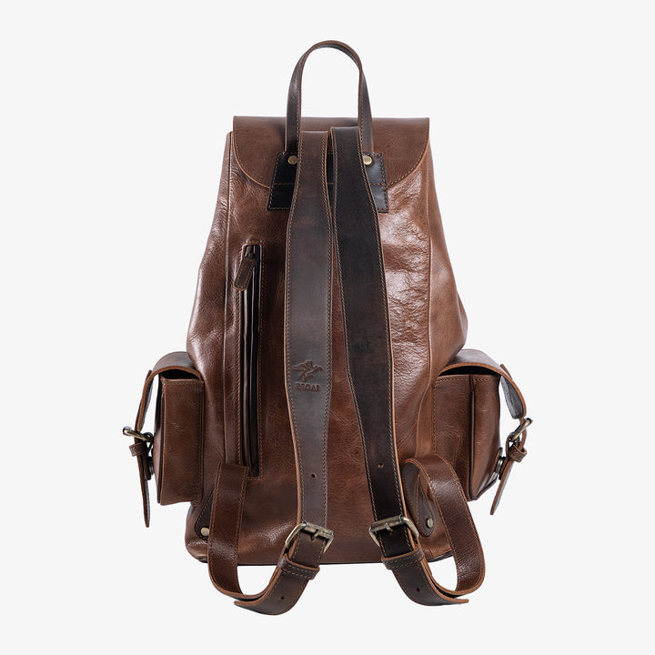 McHenry | Leather Backpack | Carenos Tobacco