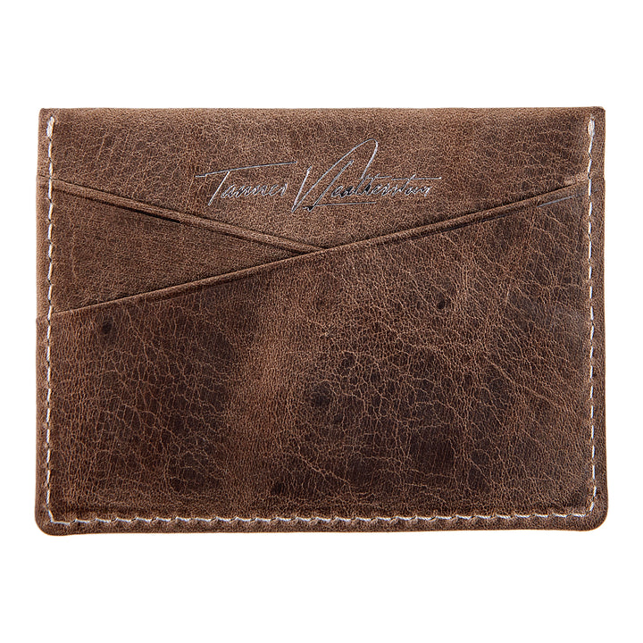 Ricky | Italian Leather Card Holder | Brown