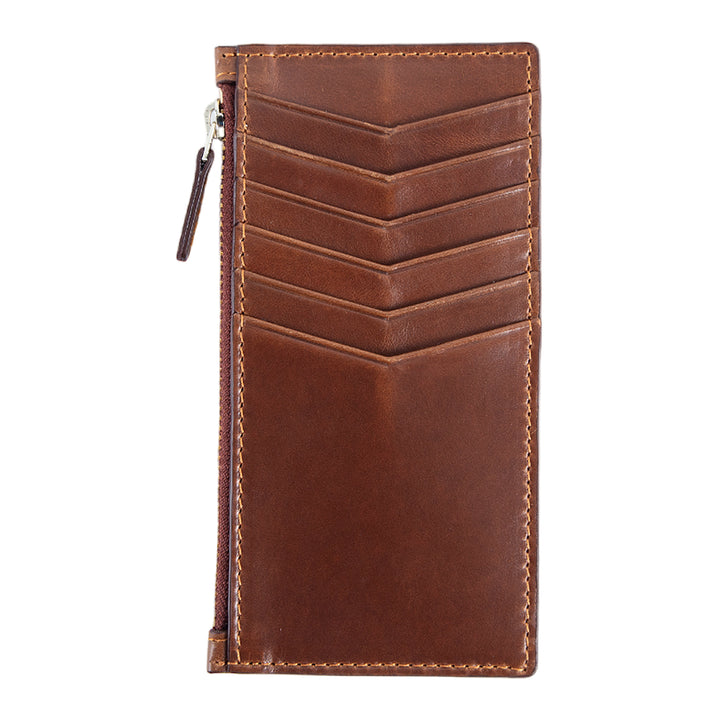 Isabel | Leather Card Case Wallet | Taba