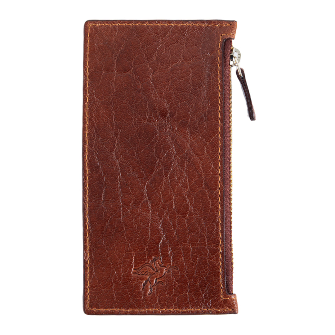 Isabel | Leather Card Case Wallet | Cognac