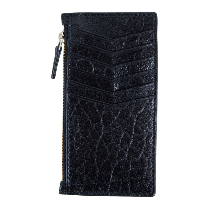 Isabel | Leather Card Case Wallet | Proctus Black