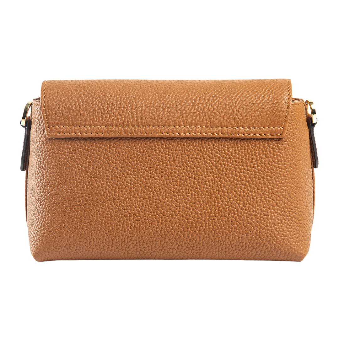 Helen | Crossbody Bag | Togo Taba w/ Gold Hardware