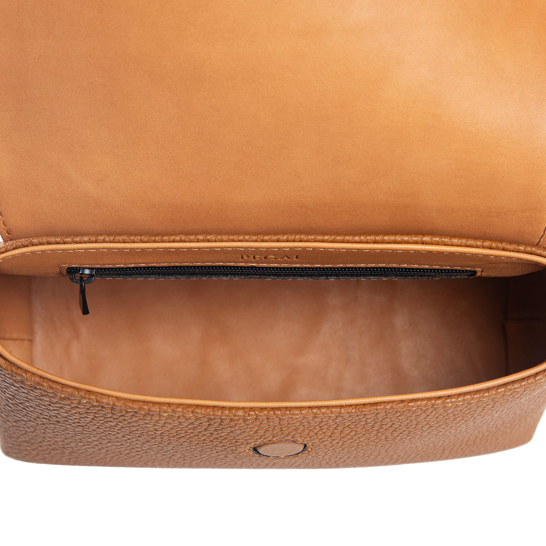 Helen | Crossbody Bag | Togo Taba w/ Gold Hardware
